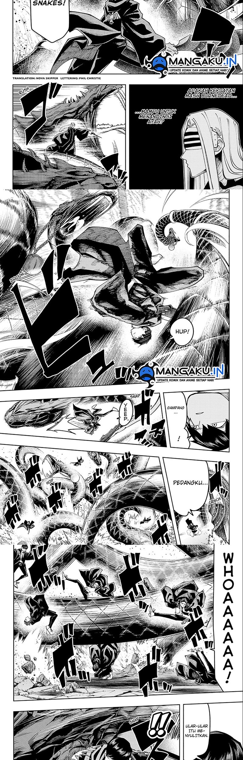 Manga Mashle: Magic and Muscles Chapter 143 gambar nomor 2