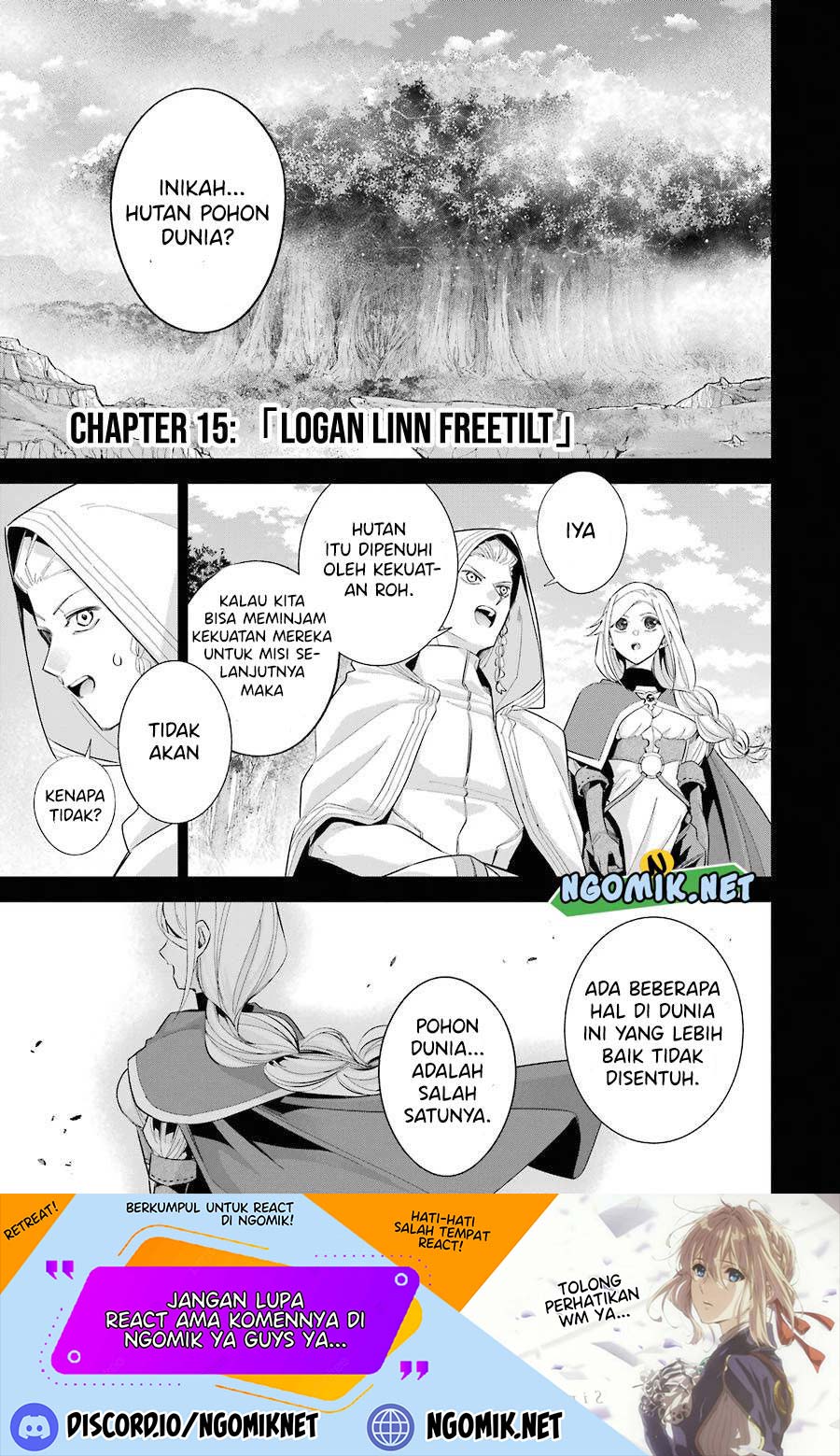 Manga The Executed Sage is Reincarnated as a Lich and Starts an All-Out War Chapter 15 gambar nomor 2