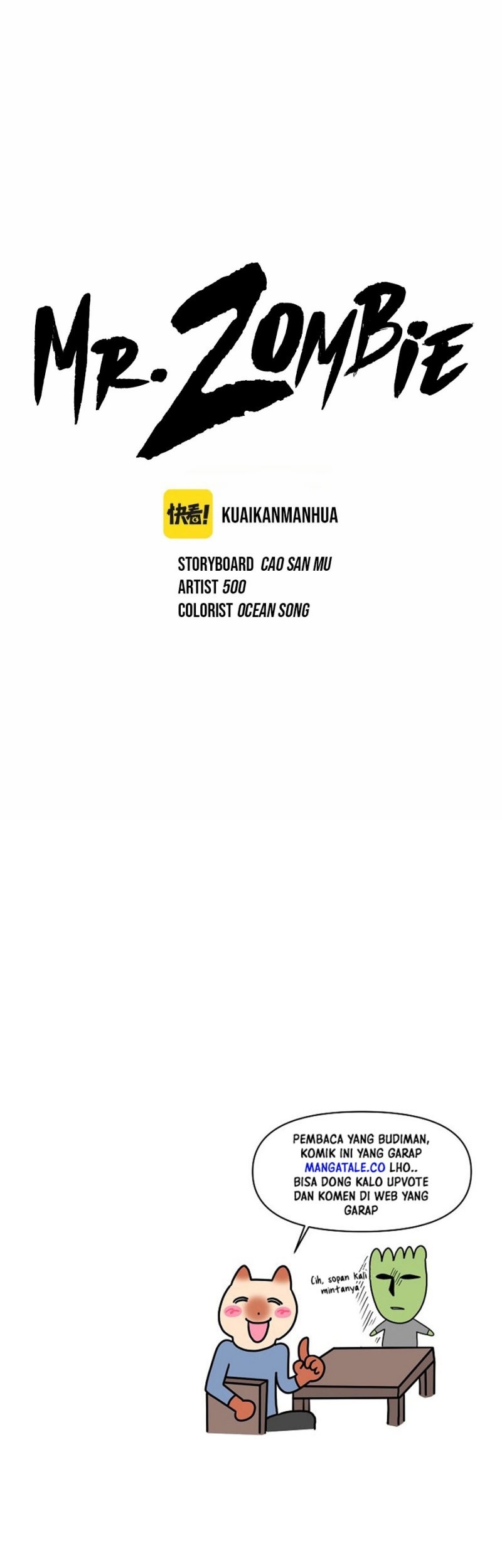 Mr. Zombie Chapter 00.1 Gambar 9