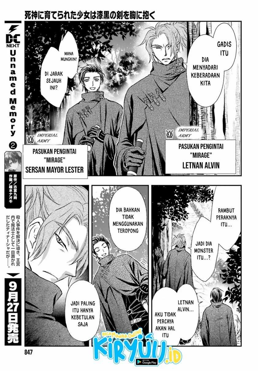 Shinigami ni Sodaterareta Shoujo wa Shikkoku no Tsurugi wo Mune ni Idaku Chapter 22 Gambar 10