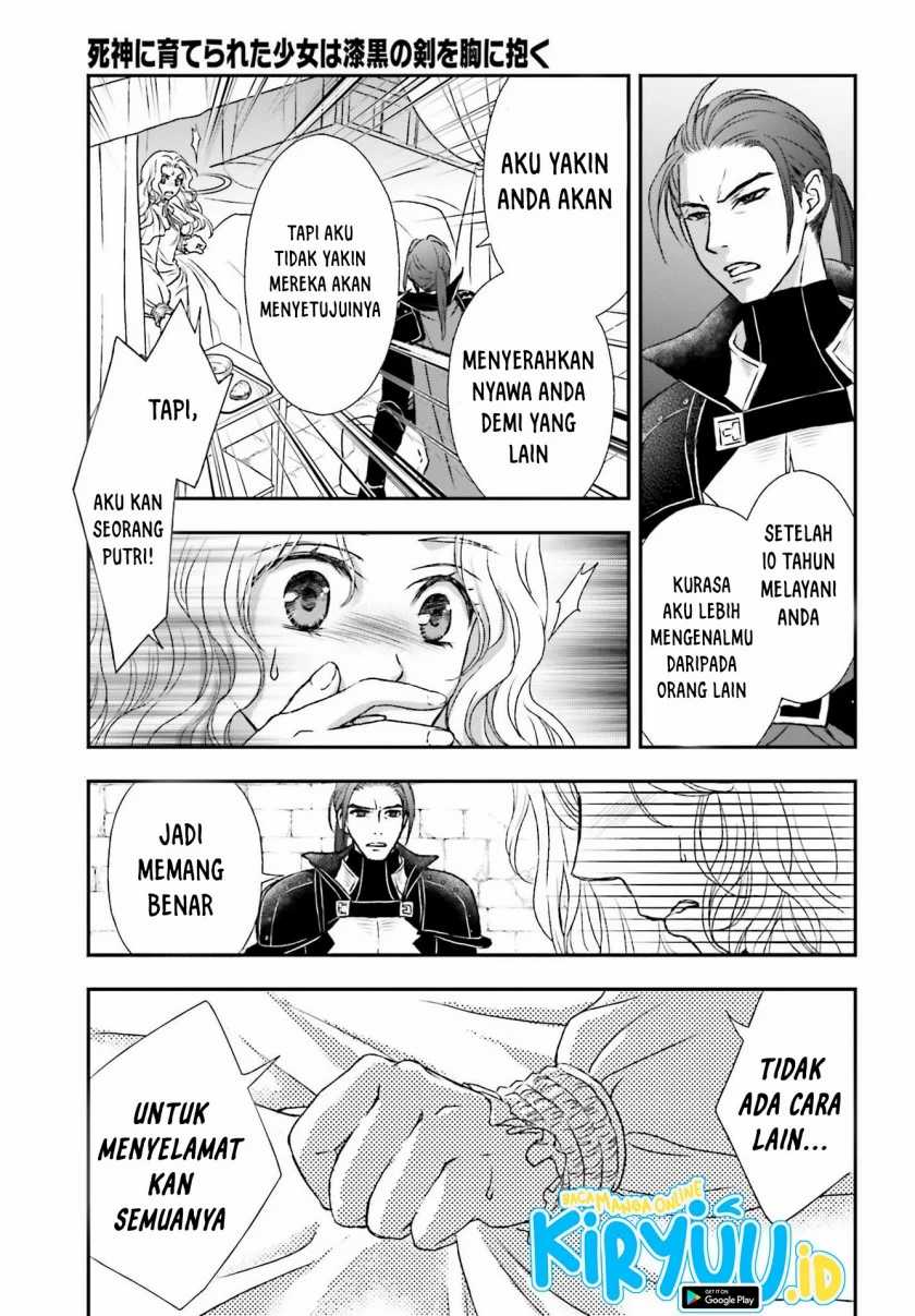 Shinigami ni Sodaterareta Shoujo wa Shikkoku no Tsurugi wo Mune ni Idaku Chapter 22 Gambar 26
