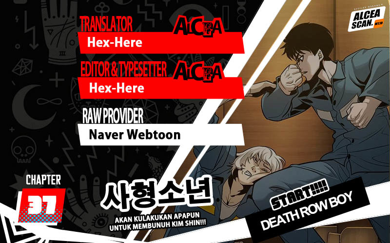 Komik Death Row Boy Chapter 37 gambar nomor 1