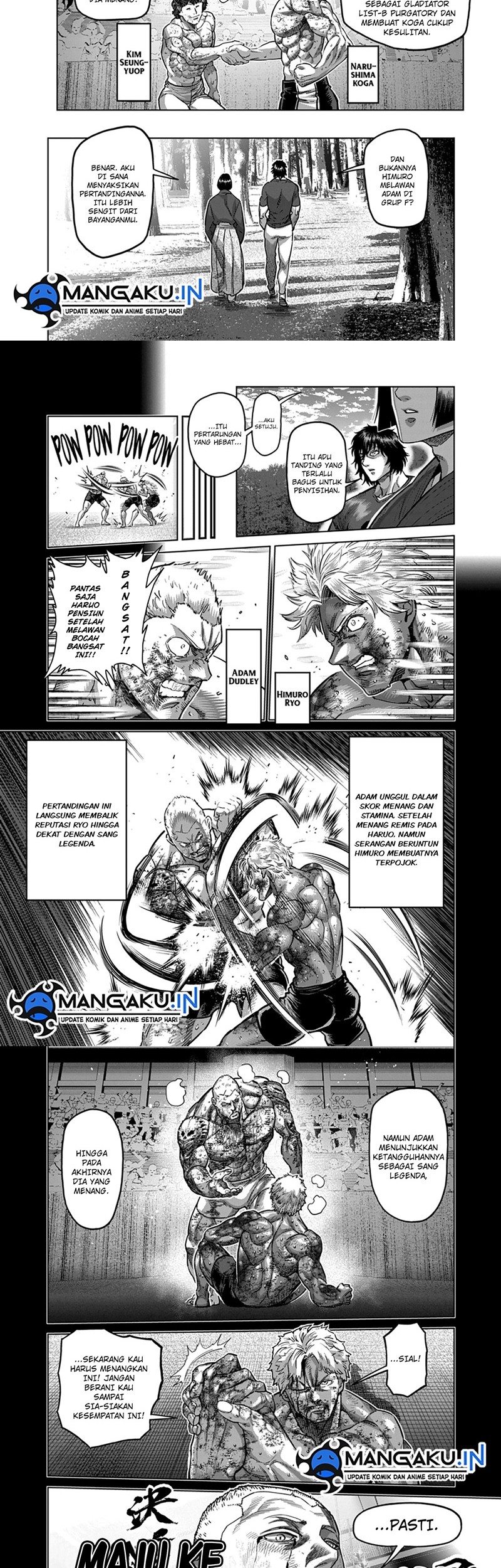 Manga Kengan Omega Chapter 167 gambar nomor 2