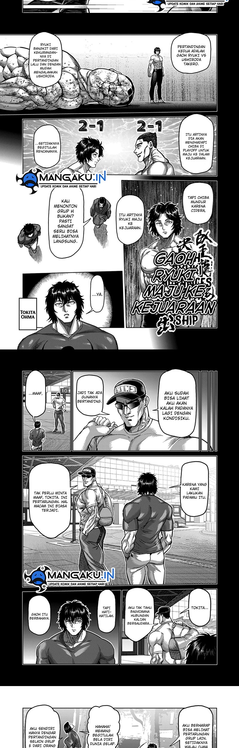 Kengan Omega Chapter 167 Gambar 4