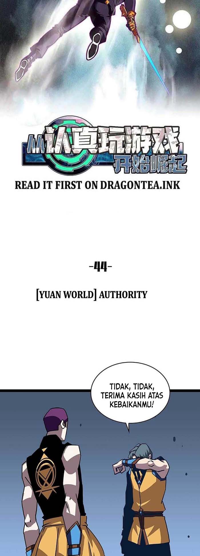 It all starts with playing game seriously Chapter 46 Gambar 8