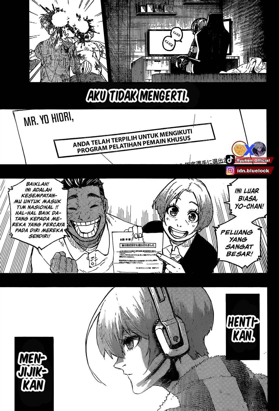 Blue Lock Chapter 206 Gambar 26