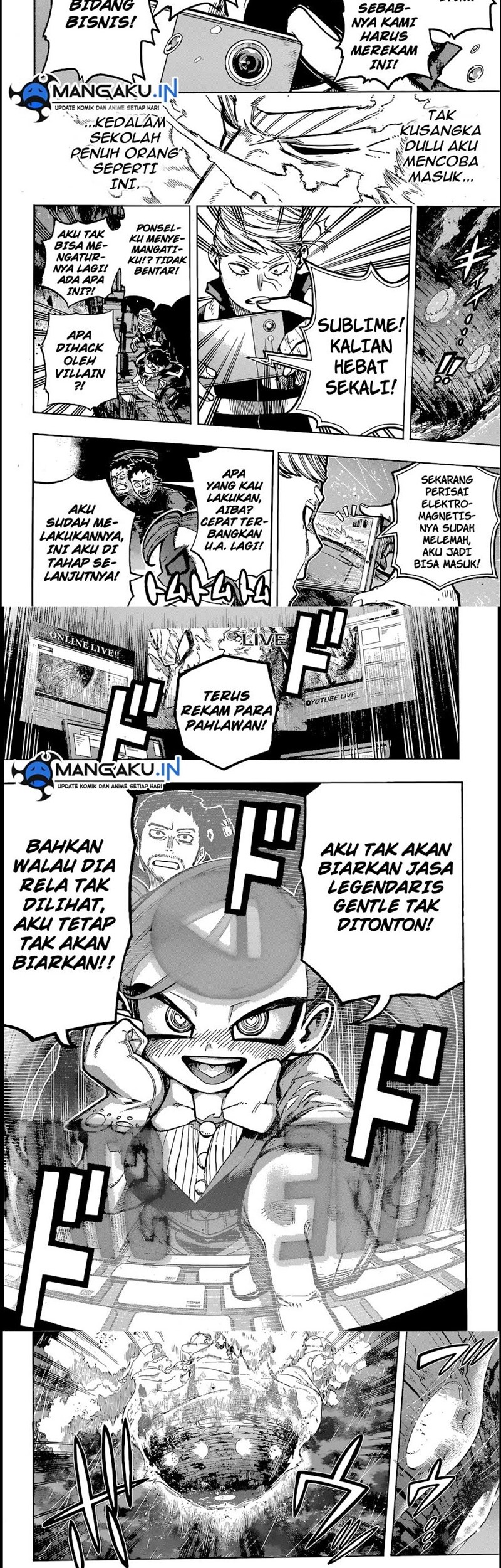 Boku no Hero Academia Chapter 380 Gambar 3