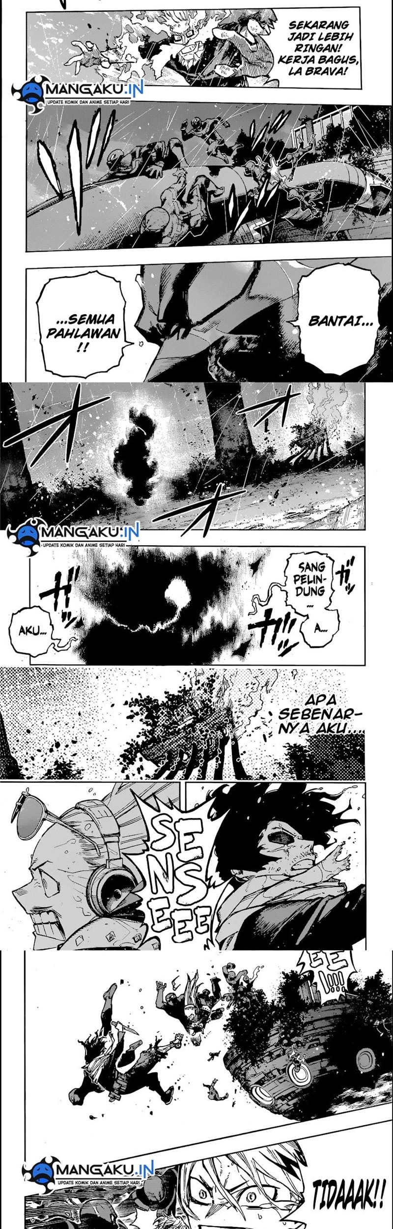Boku no Hero Academia Chapter 380 Gambar 4