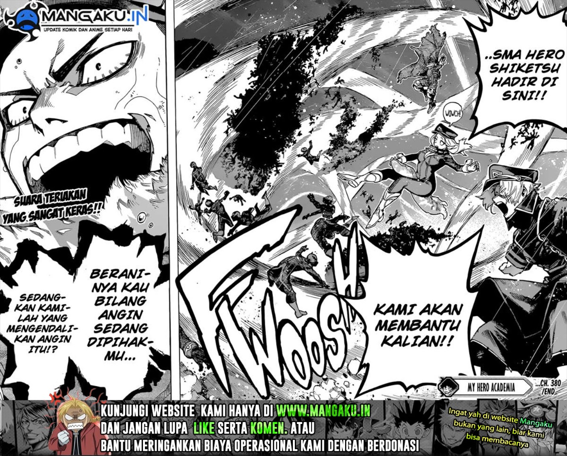 Boku no Hero Academia Chapter 380 Gambar 10