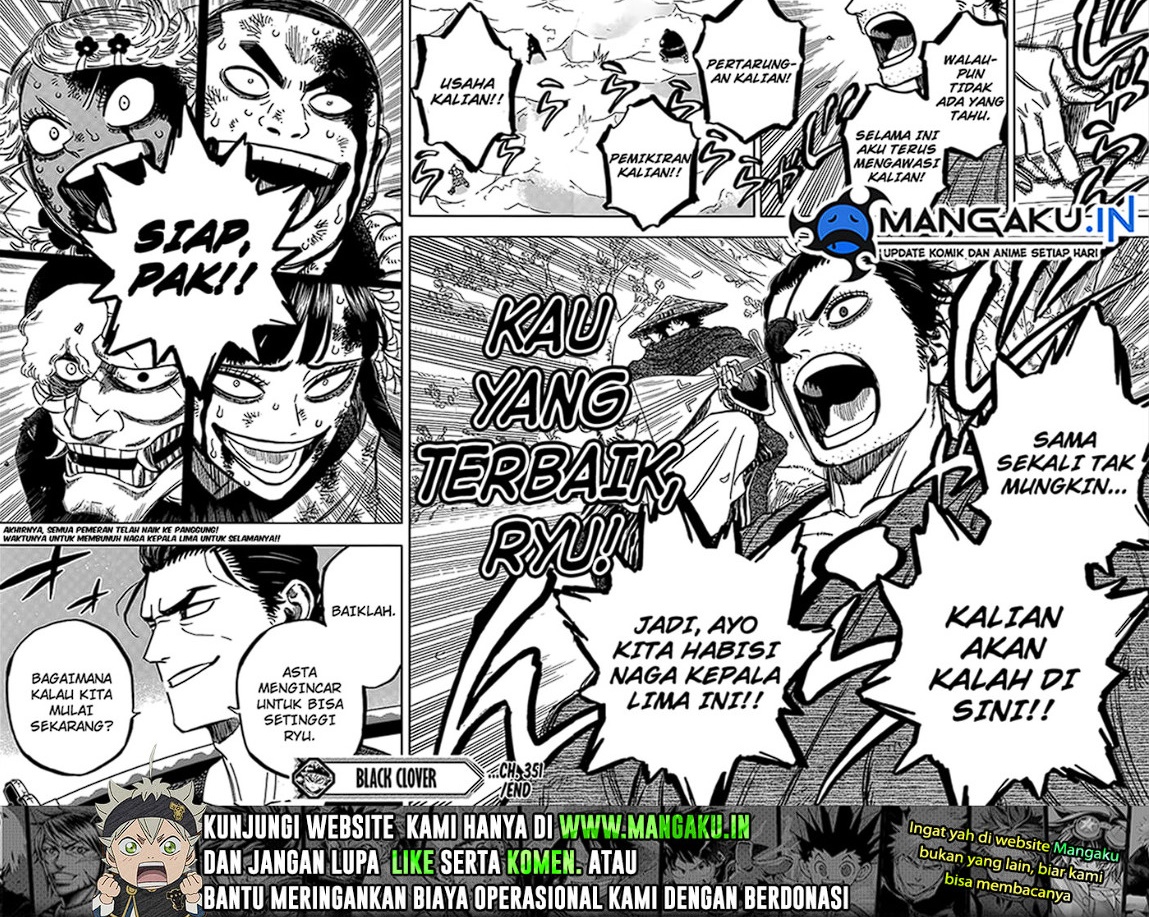 Black Clover Chapter 351 Gambar 9