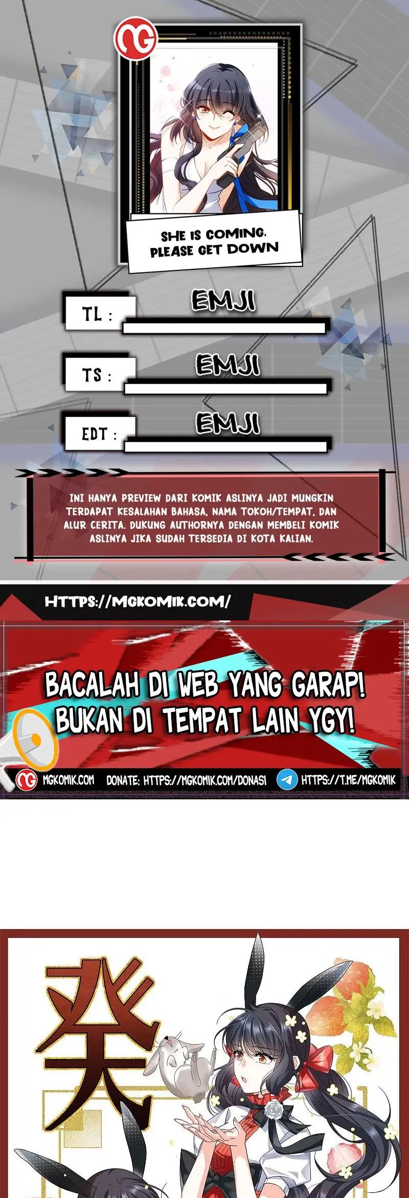 Komik She Is Coming, Please Get Down! Chapter 316 gambar nomor 1