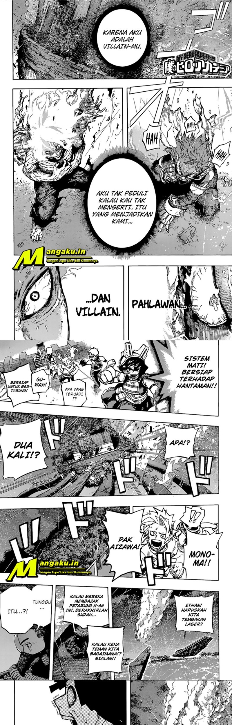 Boku no Hero Academia Chapter 378 Gambar 3