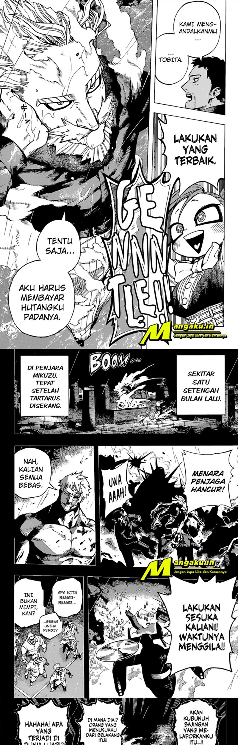 Boku no Hero Academia Chapter 378 Gambar 5