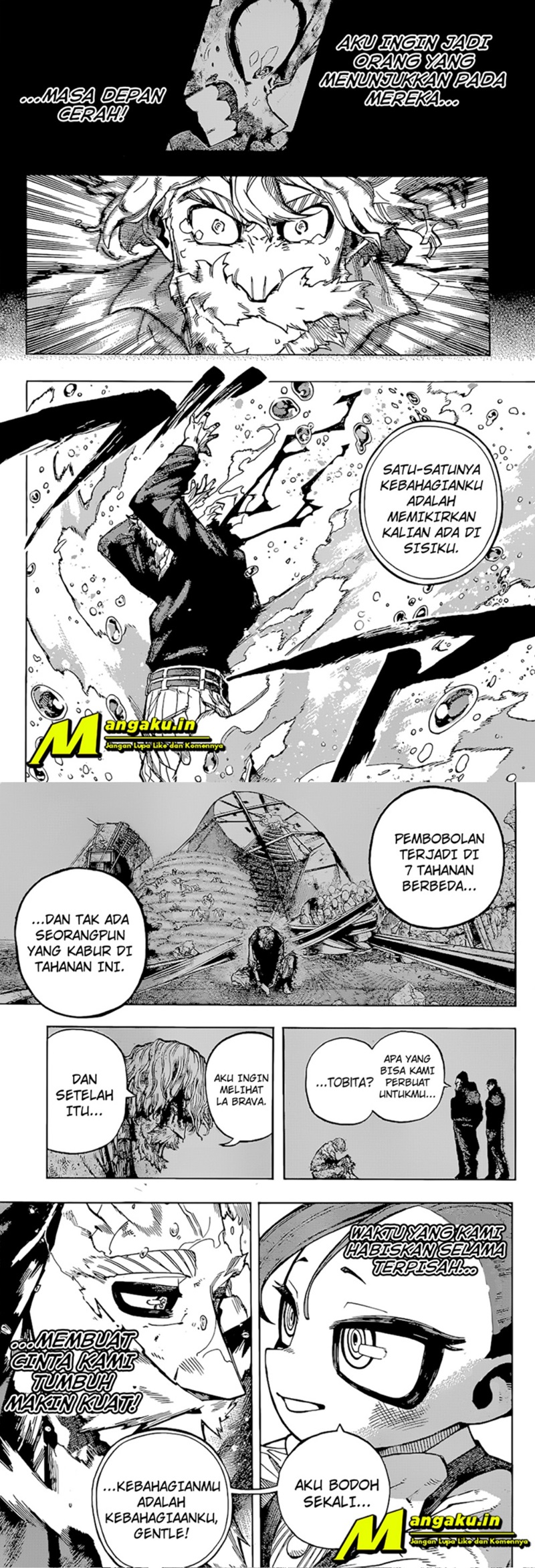 Boku no Hero Academia Chapter 378 Gambar 7