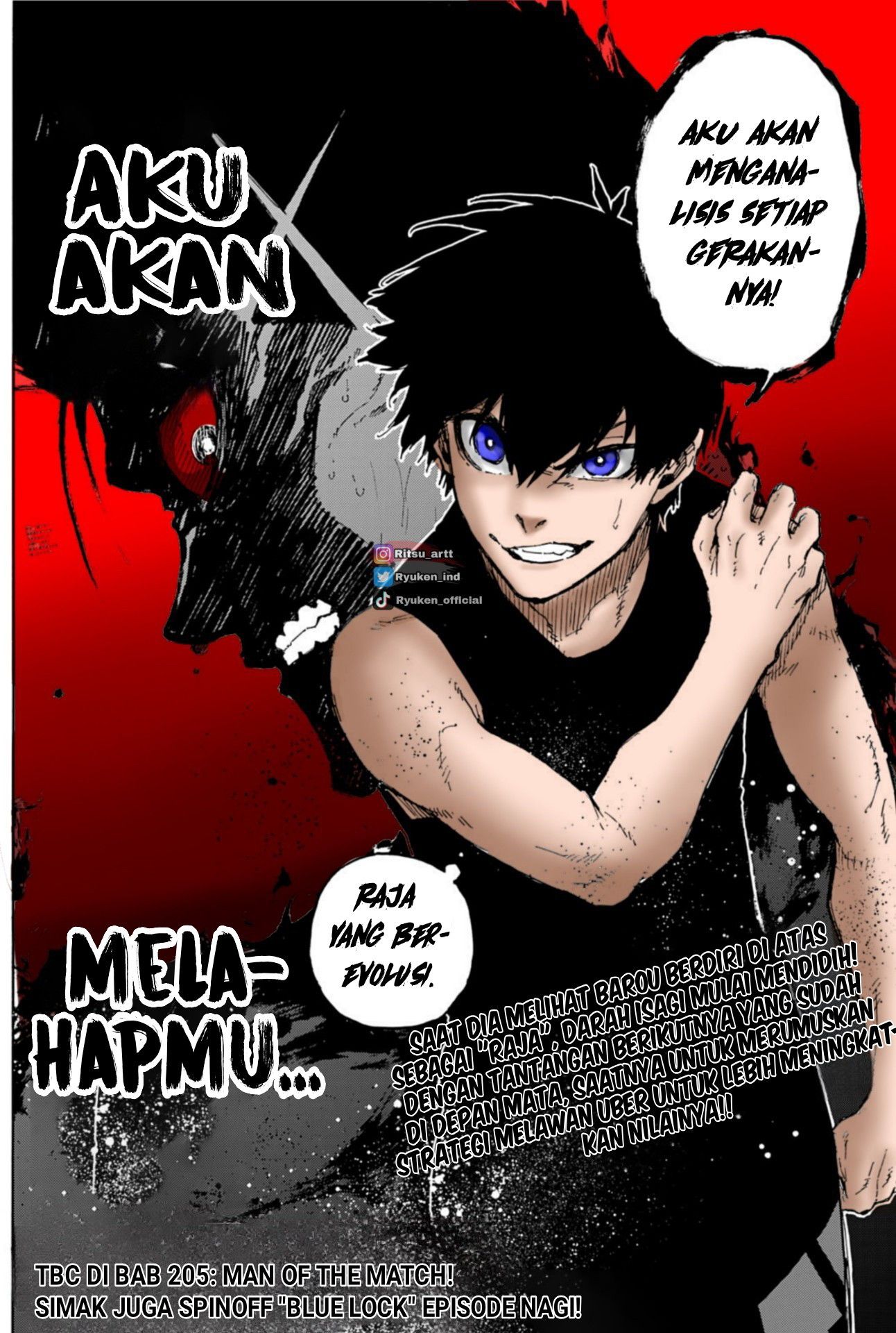 Blue Lock Chapter 204 Gambar 30