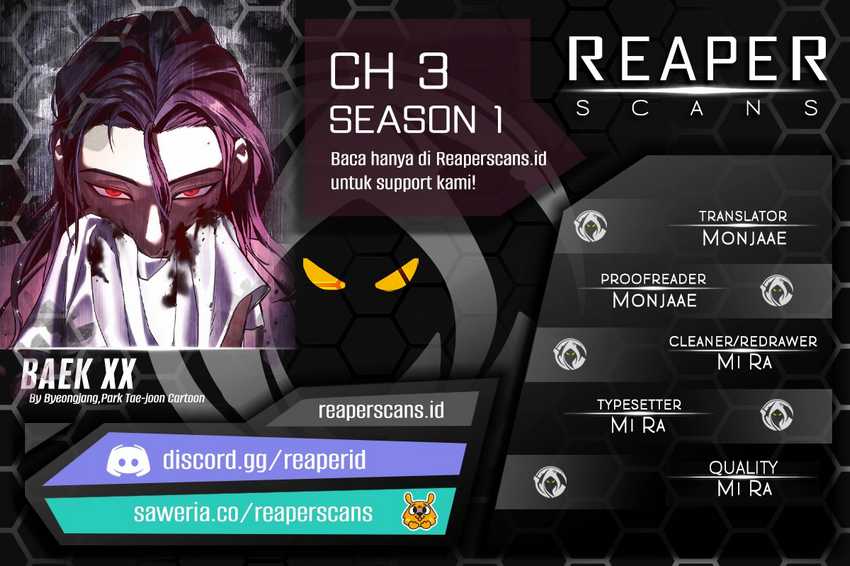 Komik Baek XX Chapter 03 gambar nomor 1