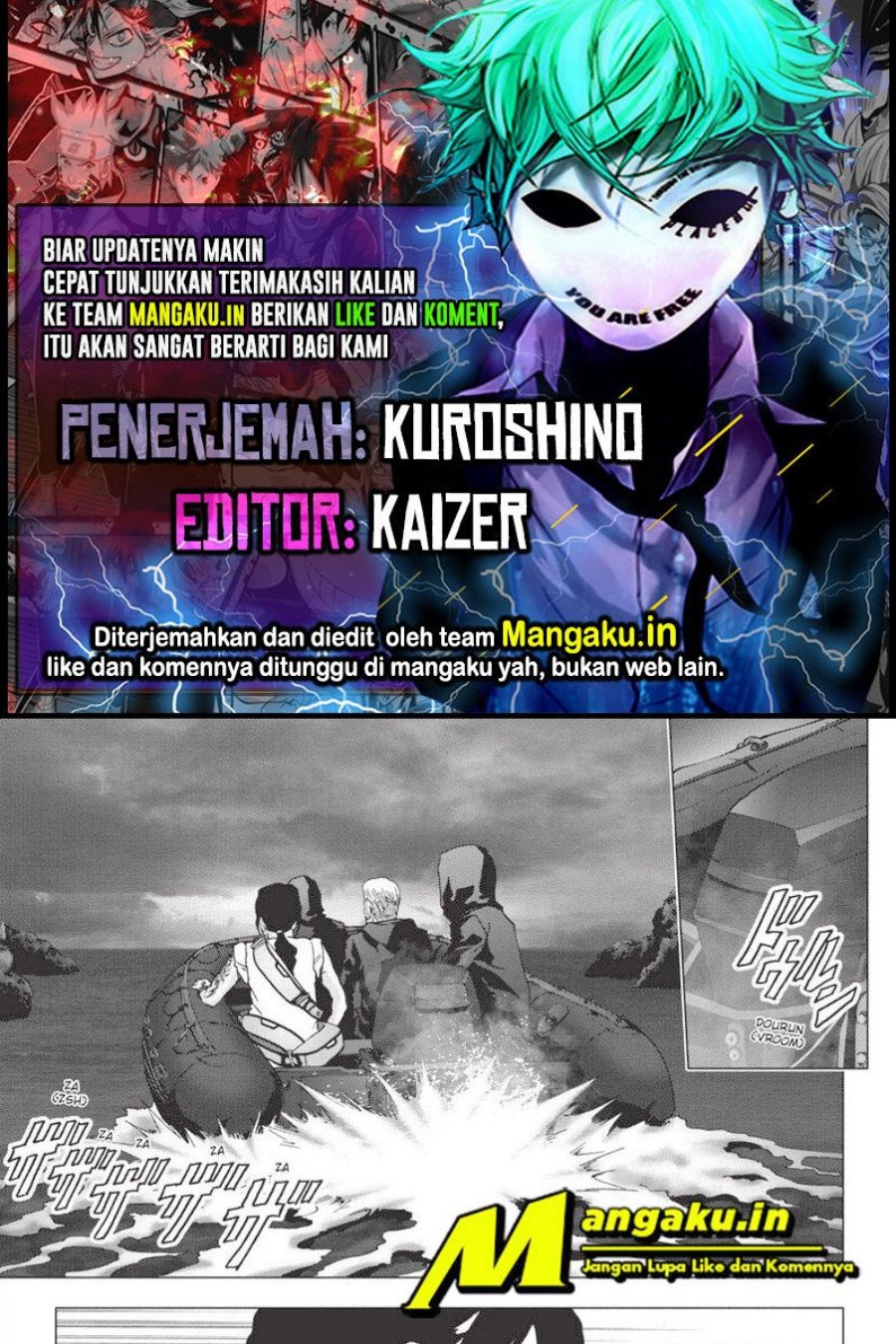 Komik Btooom! Chapter 114.2 gambar nomor 1