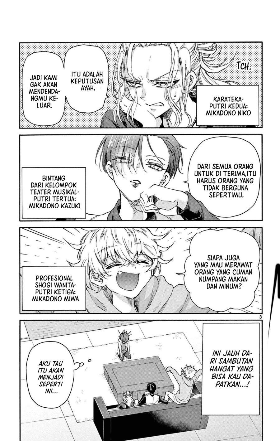 Mikadono Sanshimai wa Angai, Choroi Chapter 02 Gambar 4