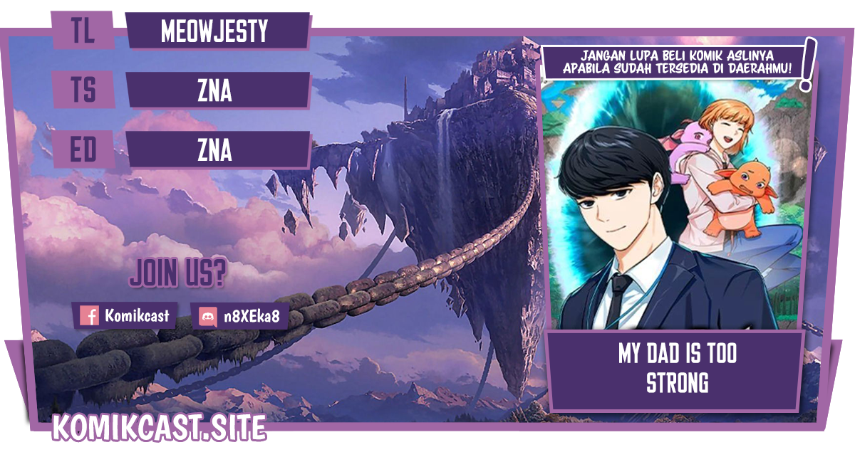 Komik My Dad Is Too Strong Chapter 115 gambar nomor 1