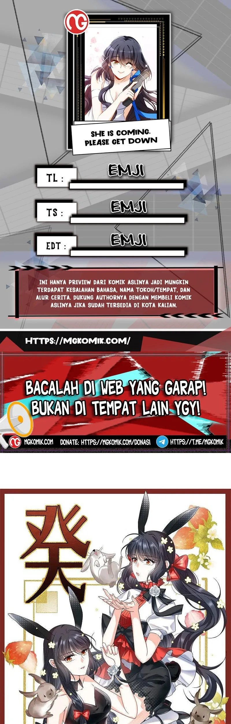 Komik She Is Coming, Please Get Down! Chapter 312 gambar nomor 1