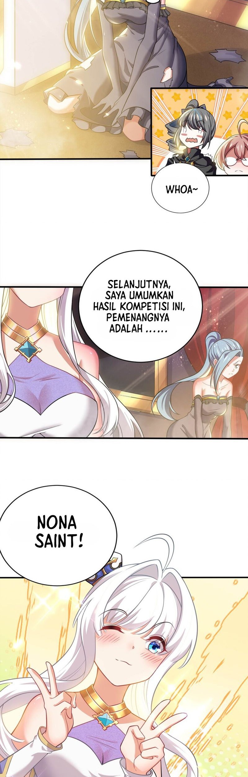 Forced To Become The Unbelievably Invincible Saintess Chapter 24 Gambar 20