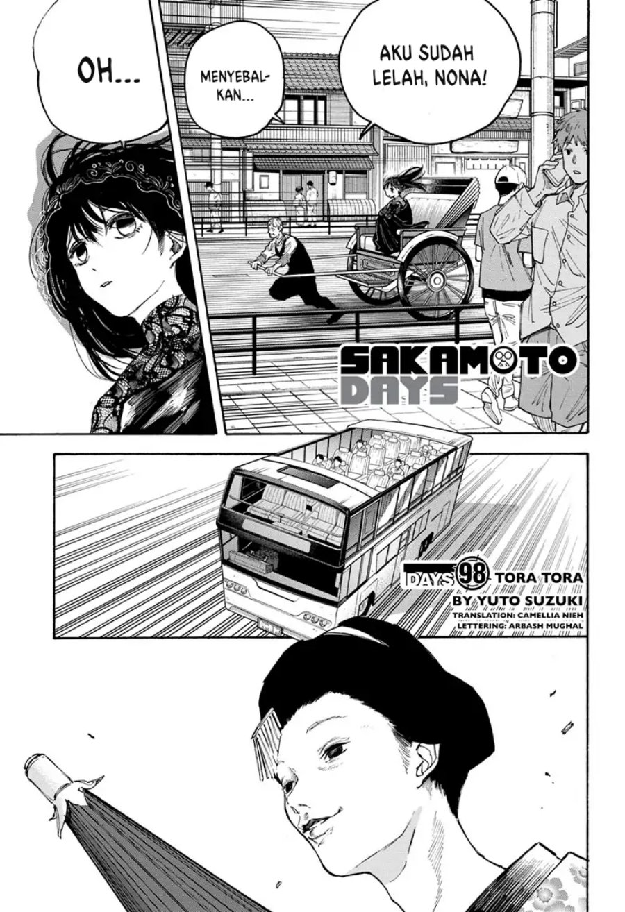 Manga Sakamoto Days Chapter 98 gambar nomor 2