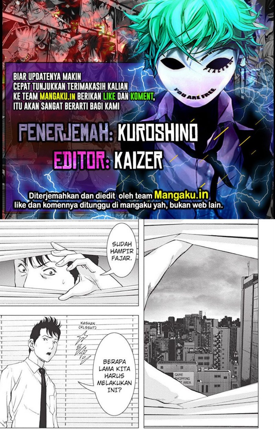 Komik Btooom! Chapter 115.2 gambar nomor 1