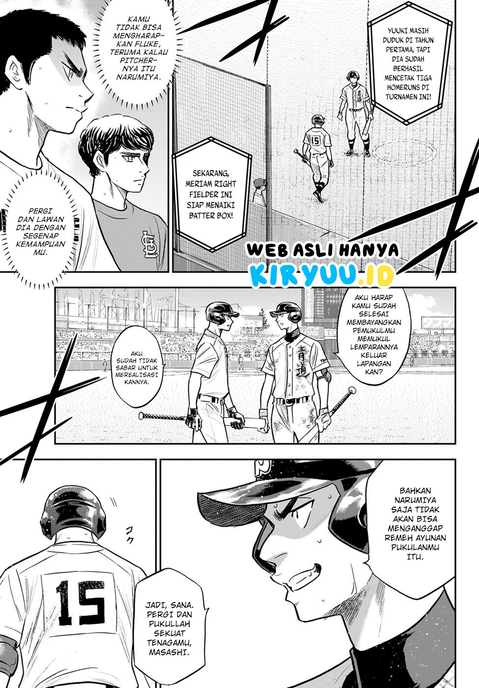 Diamond no Ace Act 2 Chapter 298 Gambar 15