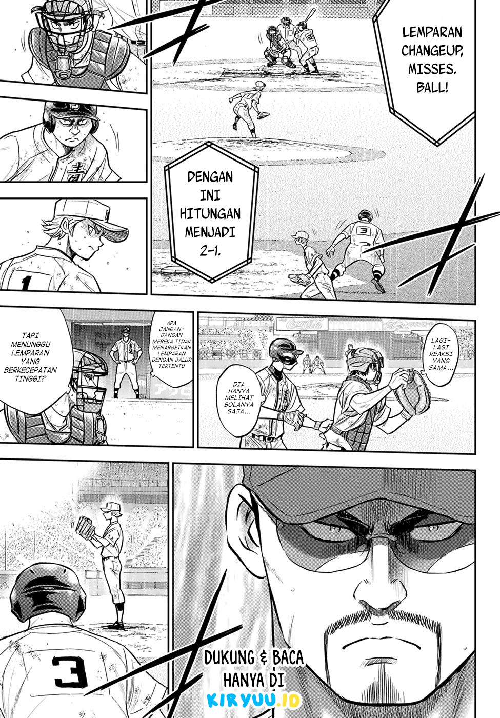 Diamond no Ace Act 2 Chapter 298 Gambar 5