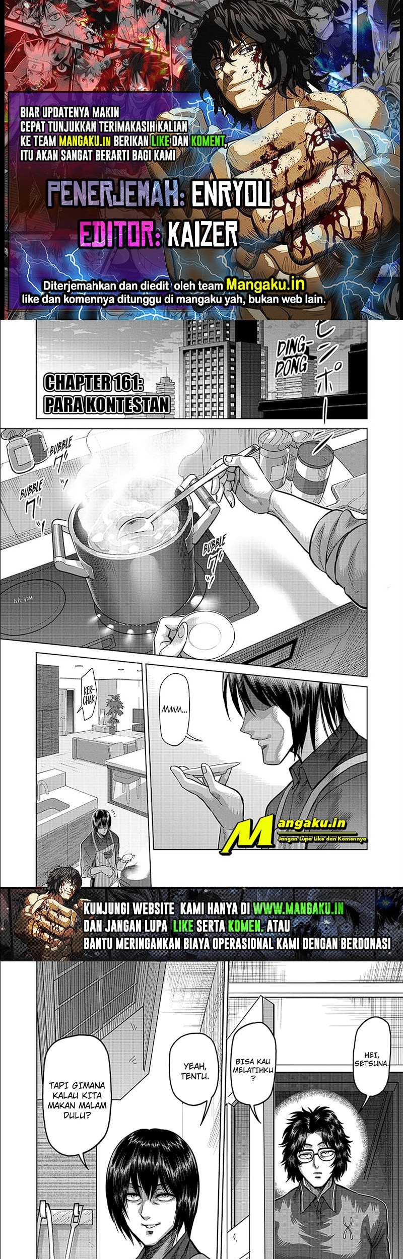 Komik Kengan Omega Chapter 161 gambar nomor 1