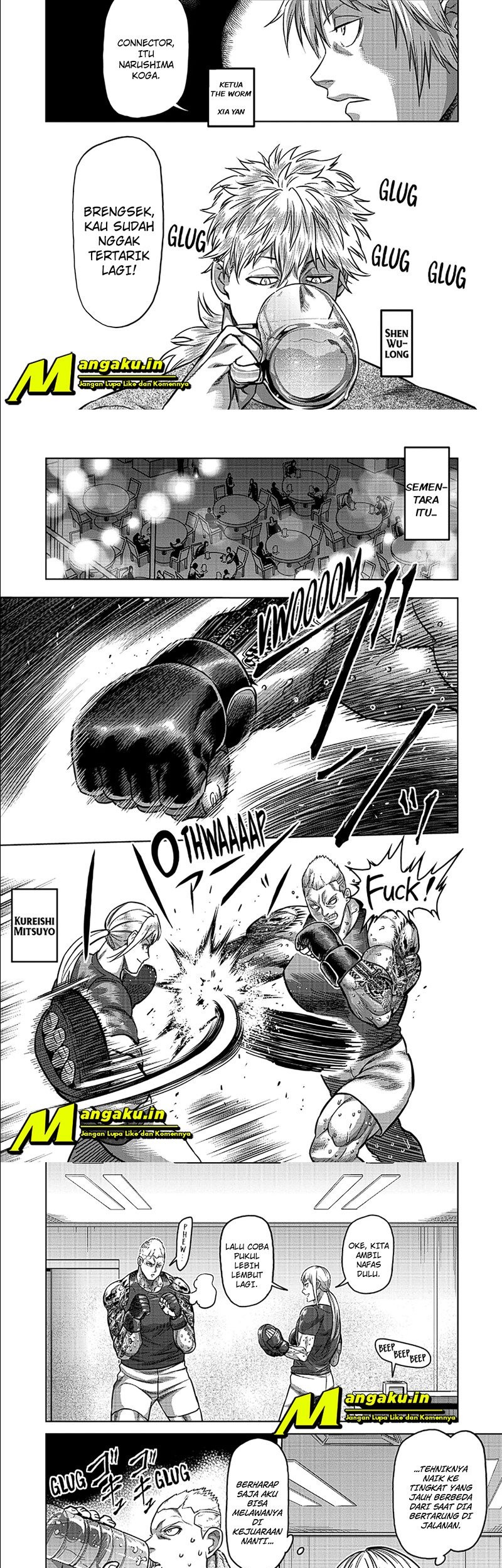 Kengan Omega Chapter 161 Gambar 7