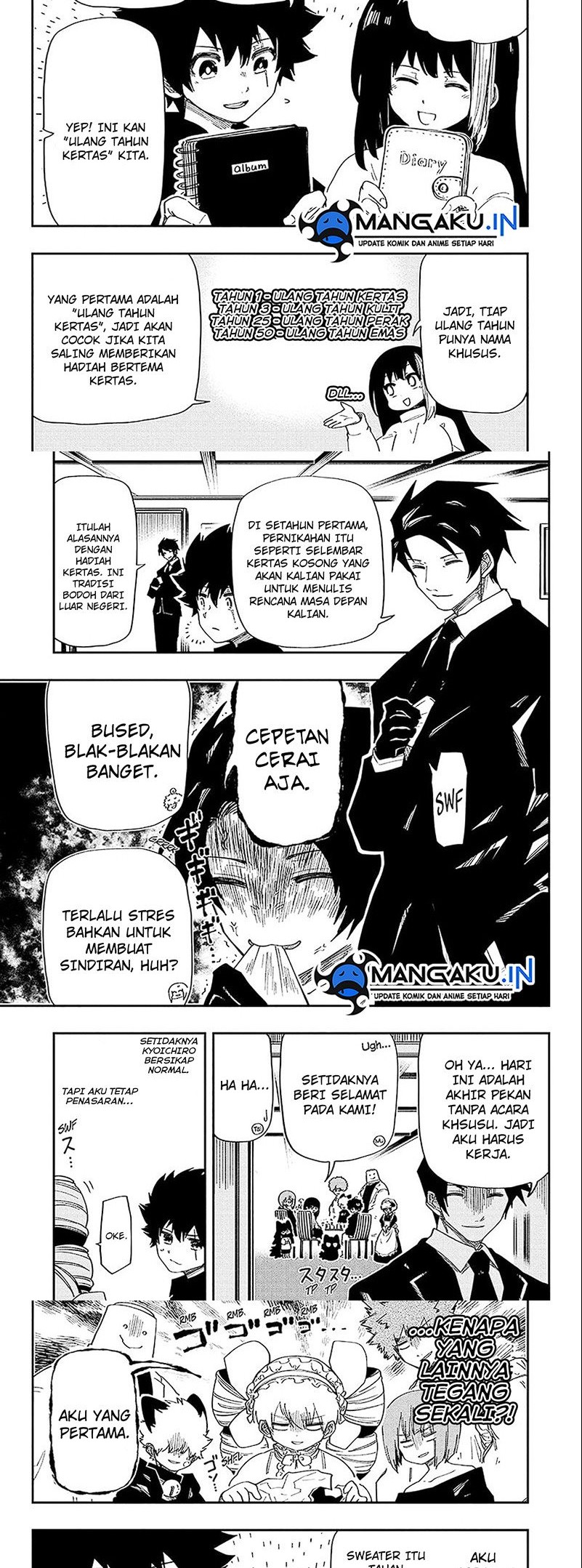 Manga Mission: Yozakura Family Chapter 163 gambar nomor 2