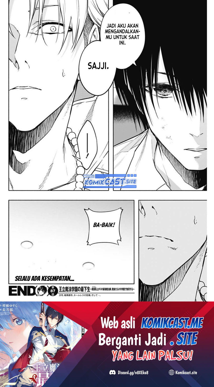 Ouritsu Mahou Gakuen no Saikasei: Slum Agari no Saikyou Mahoushi, Kizoku darake no Gakuen de Musou suru Chapter 87 Gambar 19