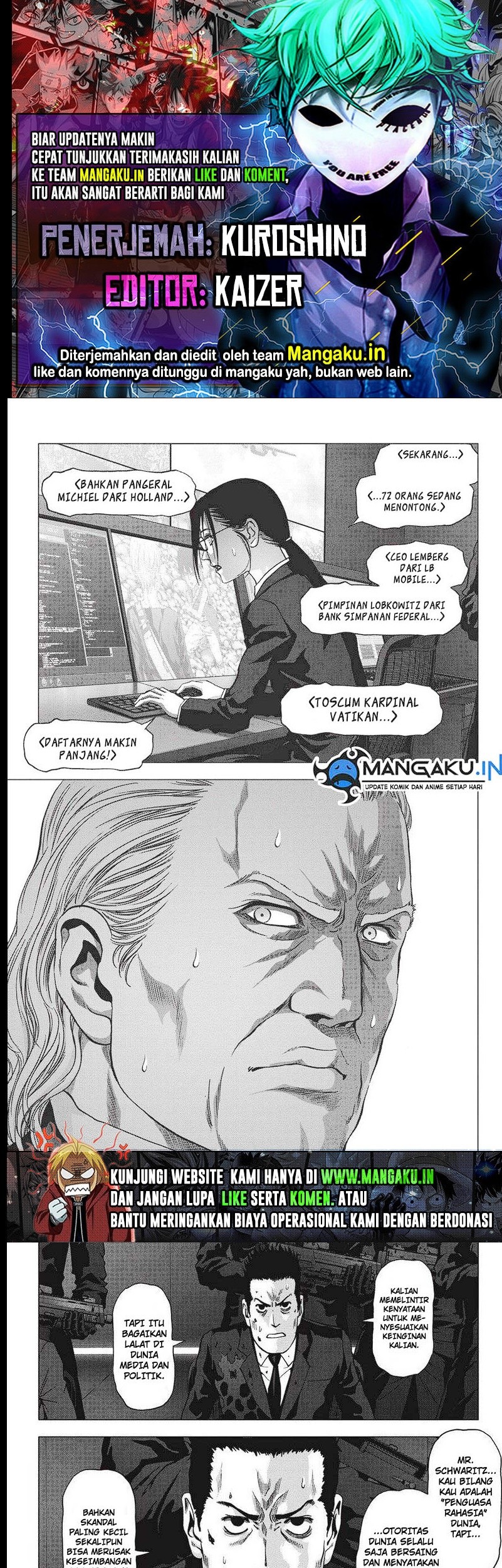 Komik Btooom! Chapter 117.2 gambar nomor 1