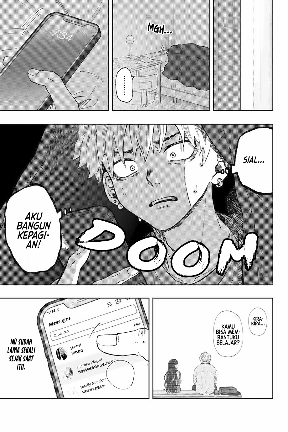 Manga Kaoru Hana wa Rin to Saku Chapter 05 gambar nomor 2