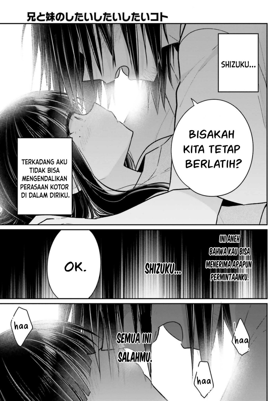 Ani to Imouto no Shitai Shitai Shitai Koto Chapter 13 Gambar 4
