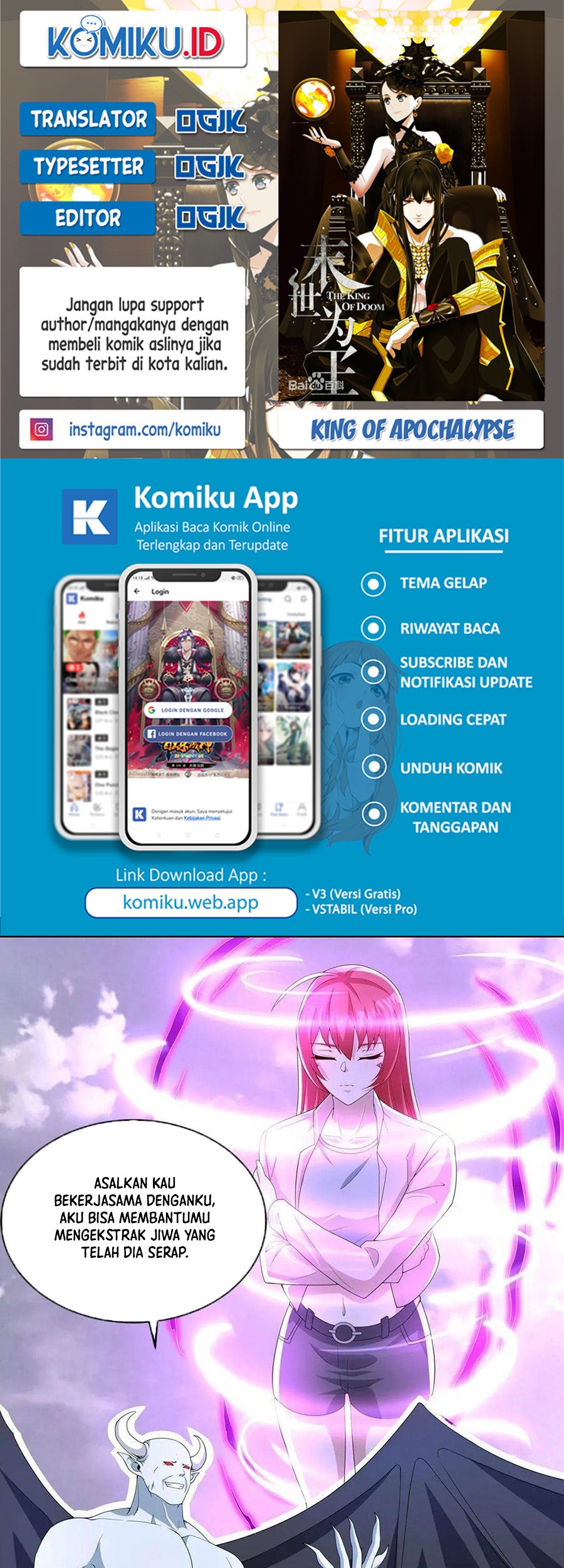 Komik King of Apocalypse Chapter 458 gambar nomor 1