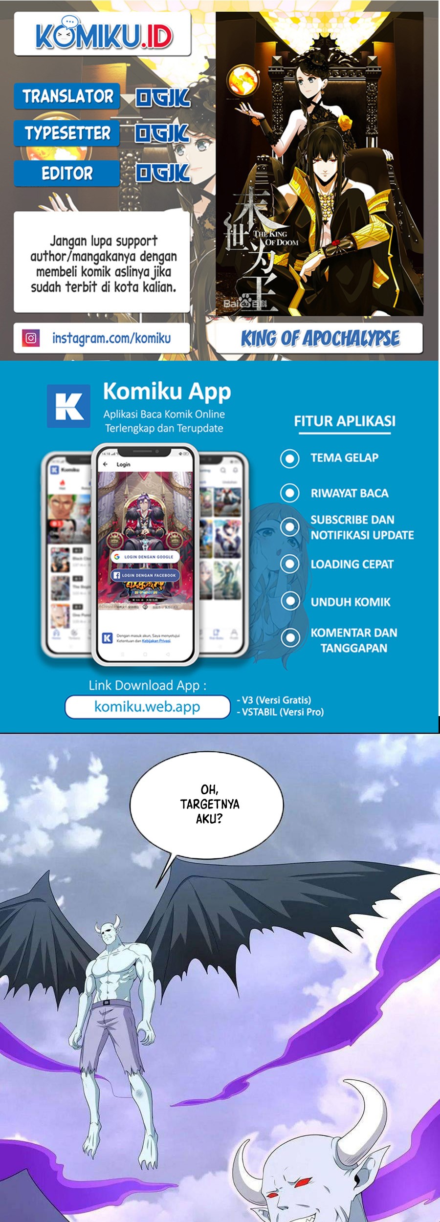 Komik King of Apocalypse Chapter 457 gambar nomor 1