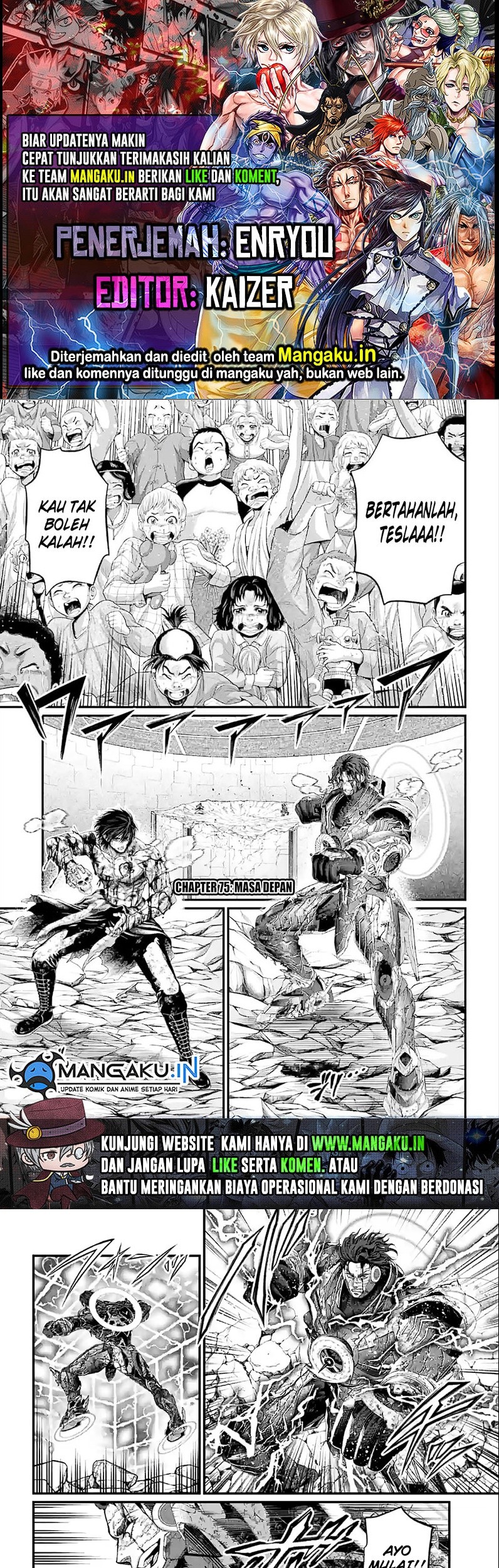 Komik Shuumatsu no Valkyrie Chapter 75 gambar nomor 1