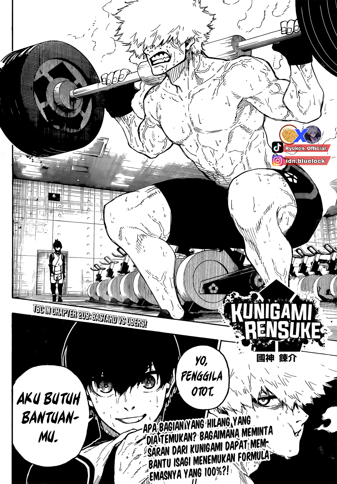 Blue Lock Chapter 208 Gambar 22