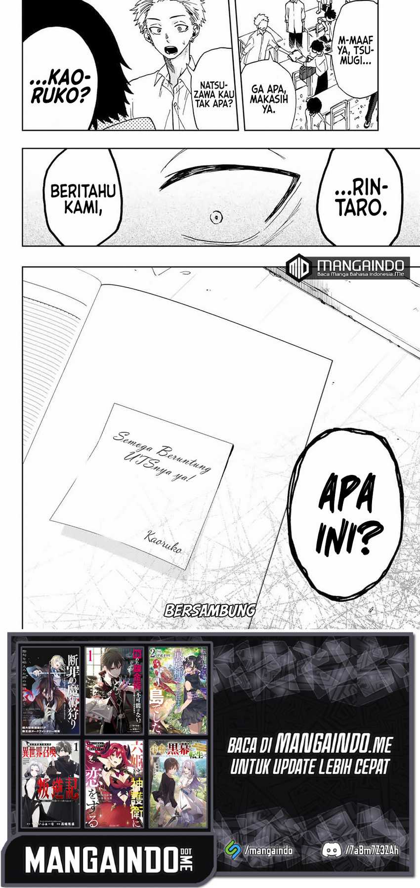 Kaoru Hana wa Rin to Saku Chapter 07 Gambar 21