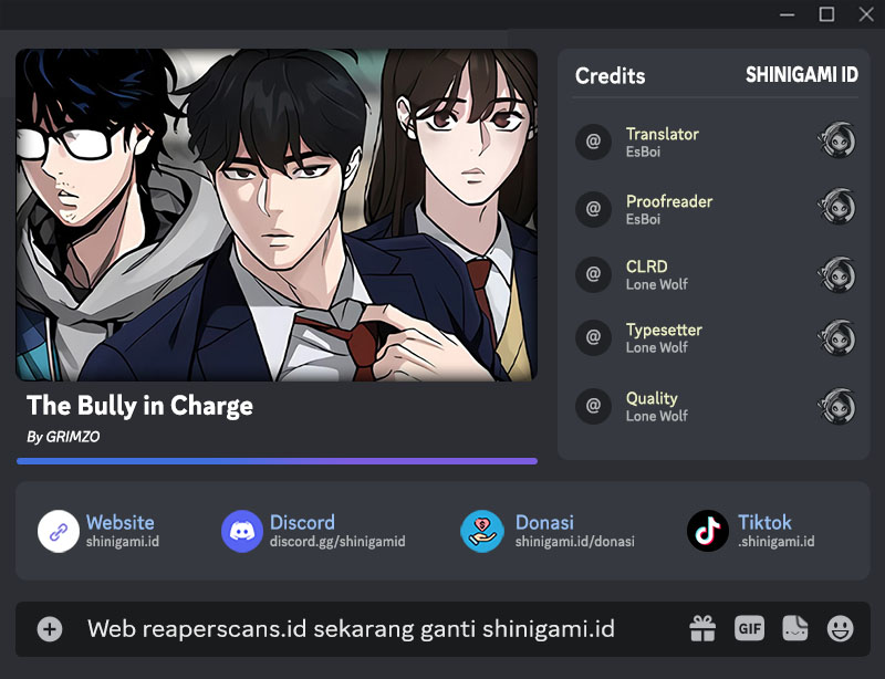 Komik The Bully In Charge Chapter 52 gambar nomor 1