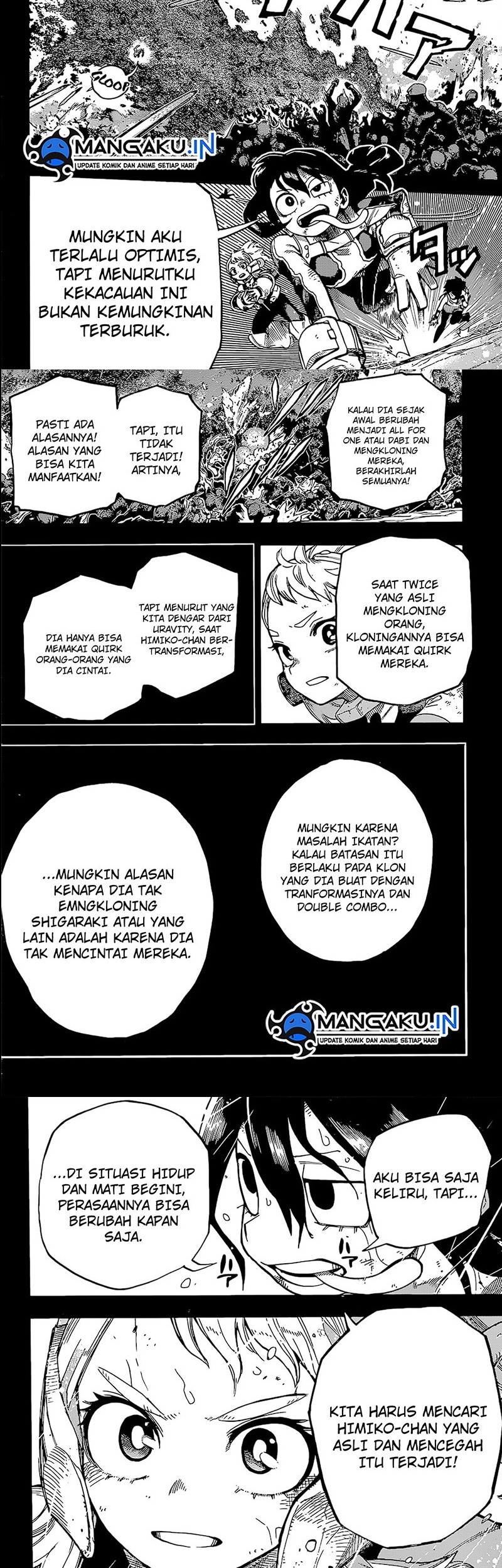 Manga Boku no Hero Academia Chapter 382 gambar nomor 2