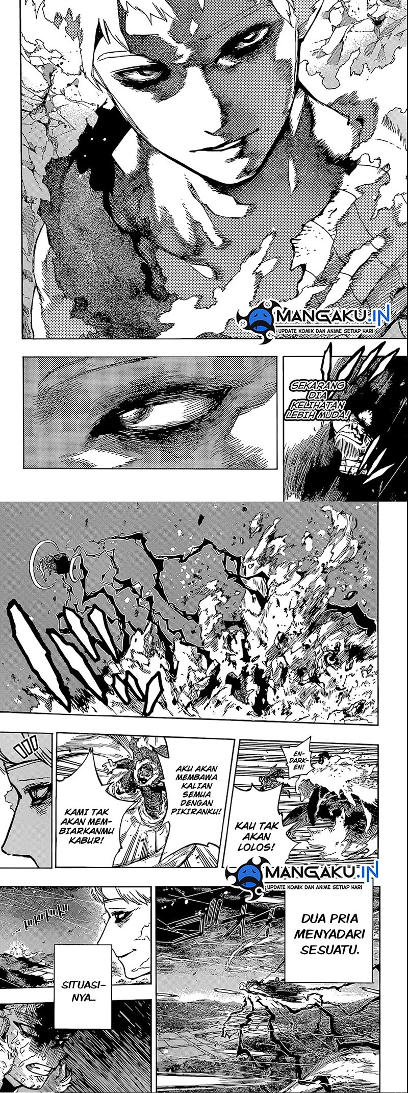 Boku no Hero Academia Chapter 382 Gambar 6