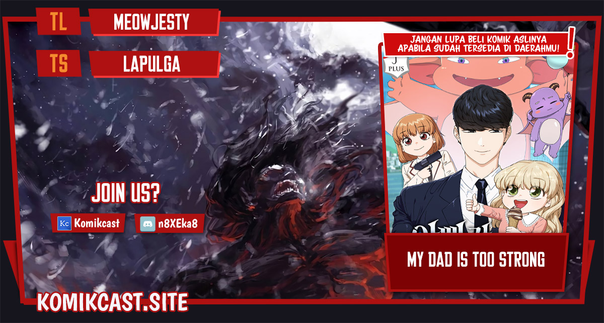 Komik My Dad Is Too Strong Chapter 120 gambar nomor 1