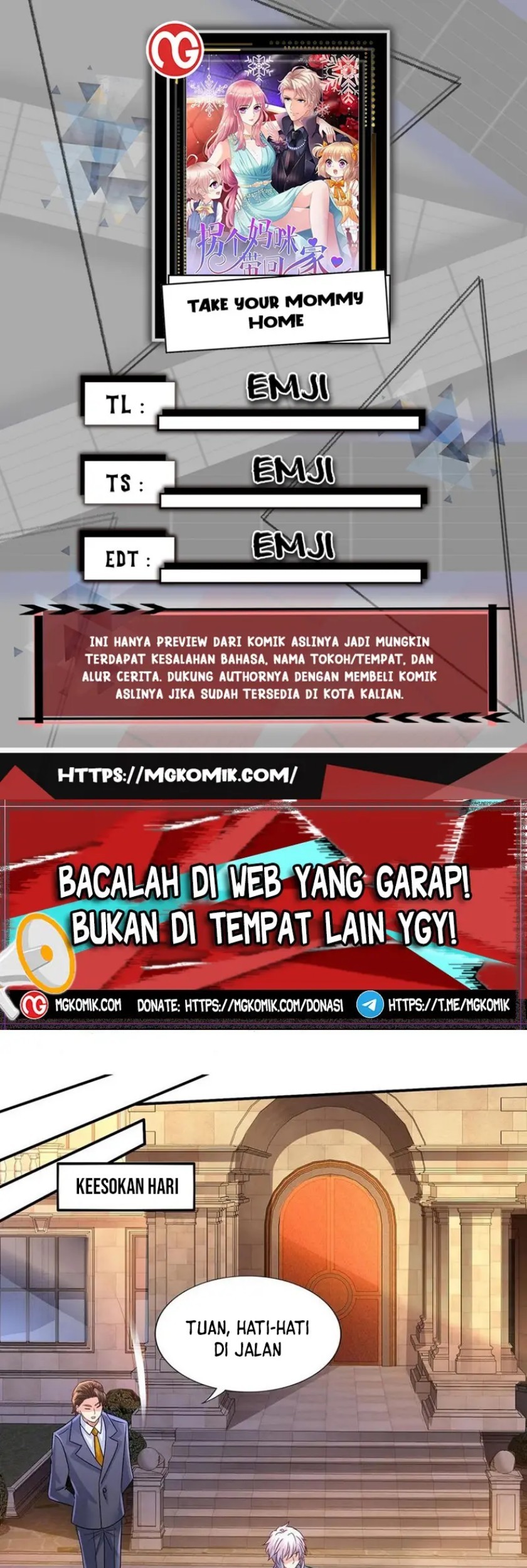 Komik Take Your Mommy Home Chapter 410 gambar nomor 1