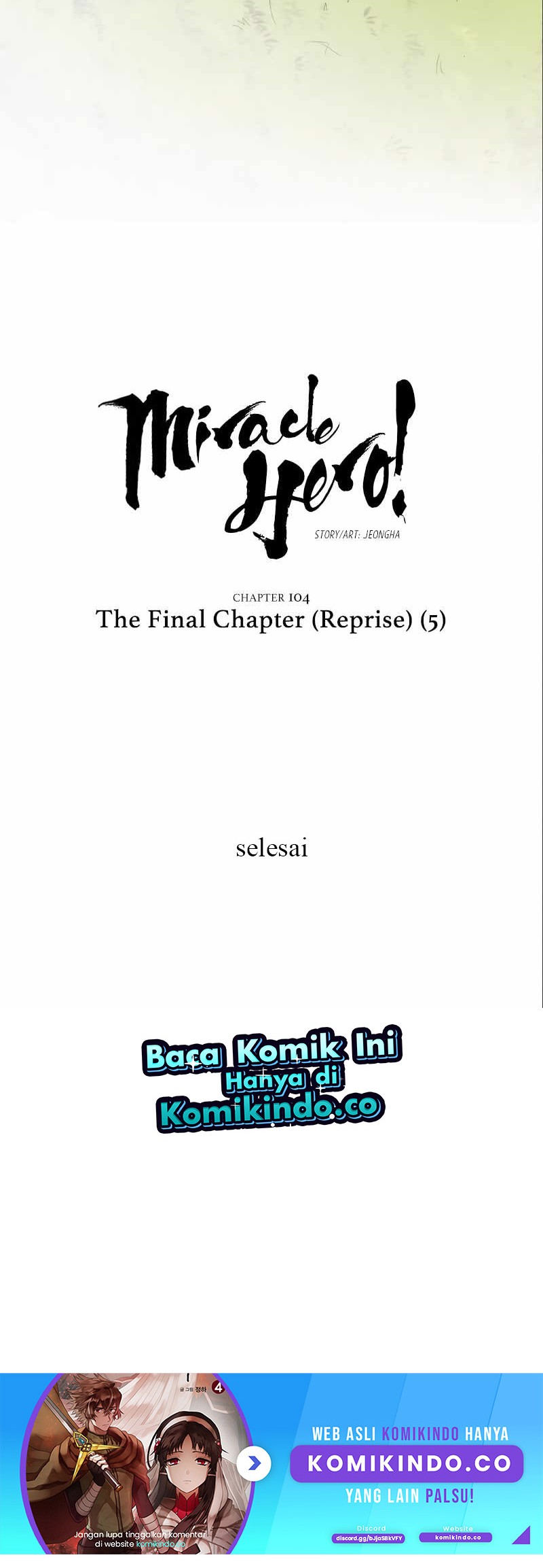 Miracle Hero! Chapter 104 Gambar 31