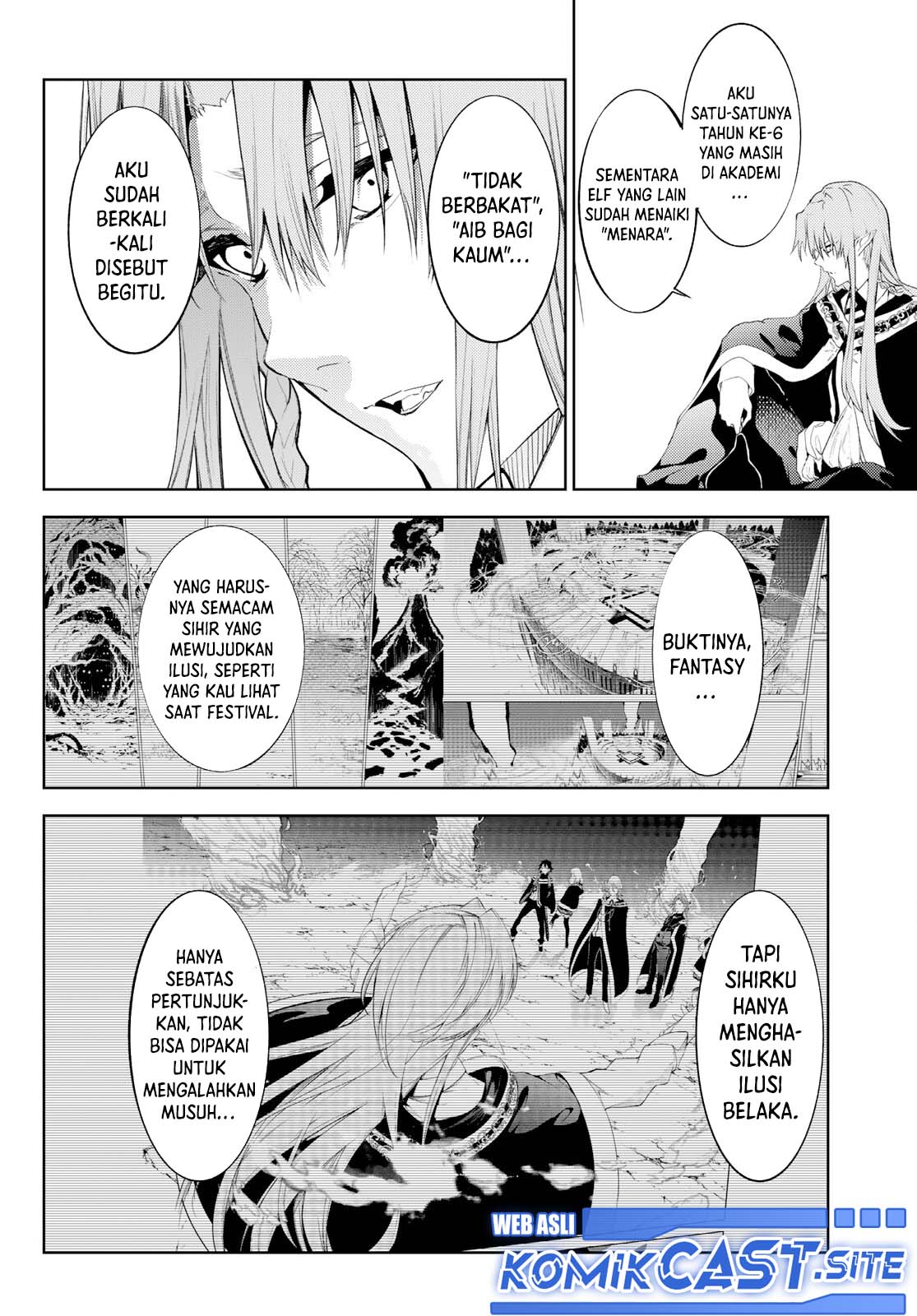 Tsue to Tsurugi no Wistoria Chapter 15 Gambar 3