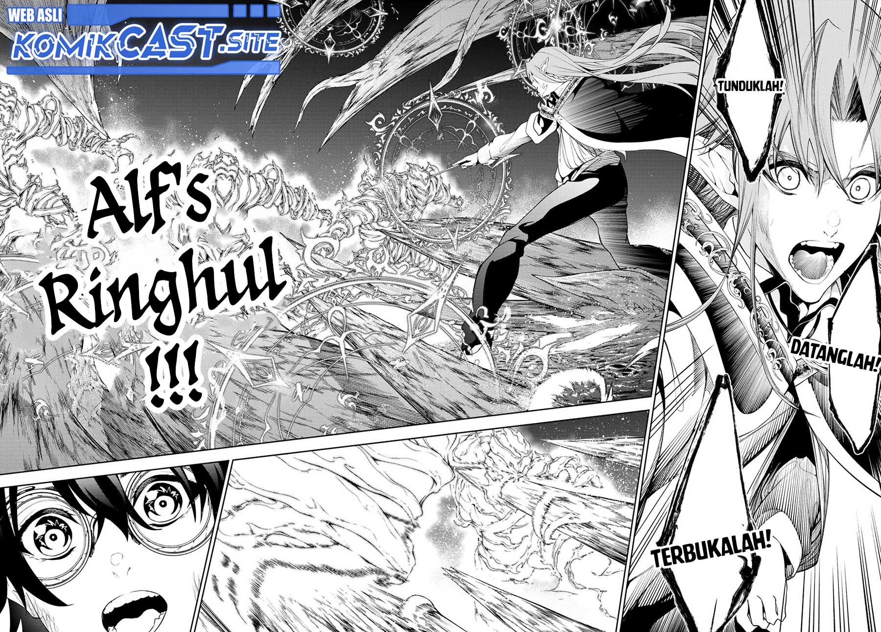 Tsue to Tsurugi no Wistoria Chapter 15 Gambar 40