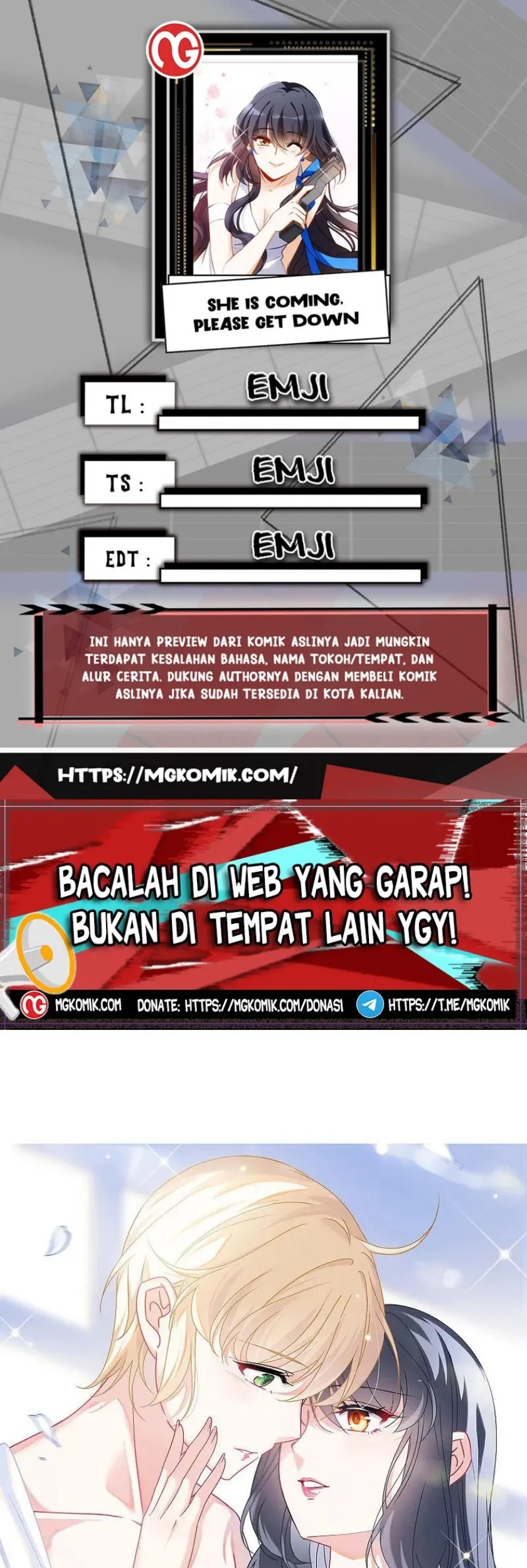 Komik She Is Coming, Please Get Down! Chapter 320 gambar nomor 1